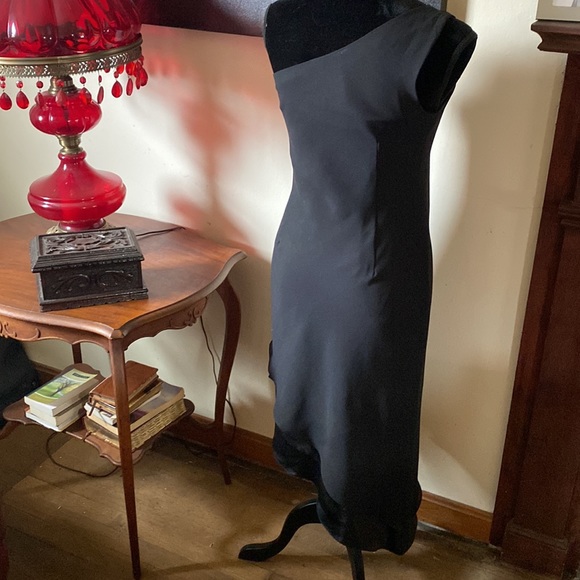 🦊 Positive Attitude one shoulder dress. - Picture 4 of 7